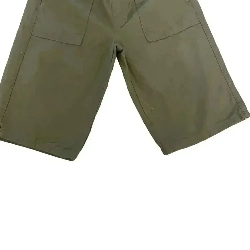 LC Waikiki Olive Green Pull-On Drawstring Closure Boys SZ 8/9 # 1560